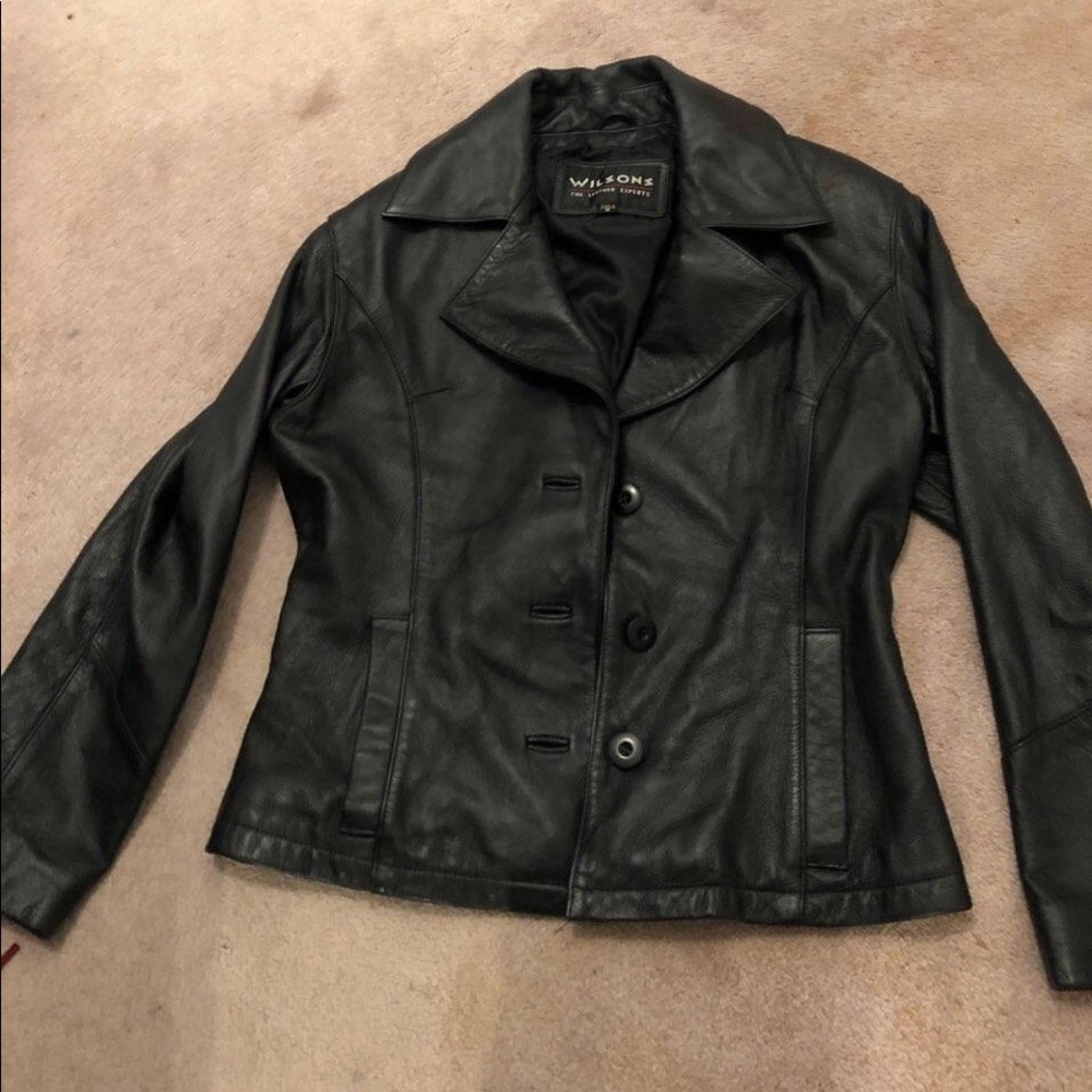 Leather jacket